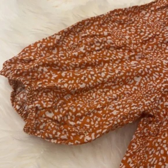 Free People Celia Printed Blouse. S - Picture 9 of 13